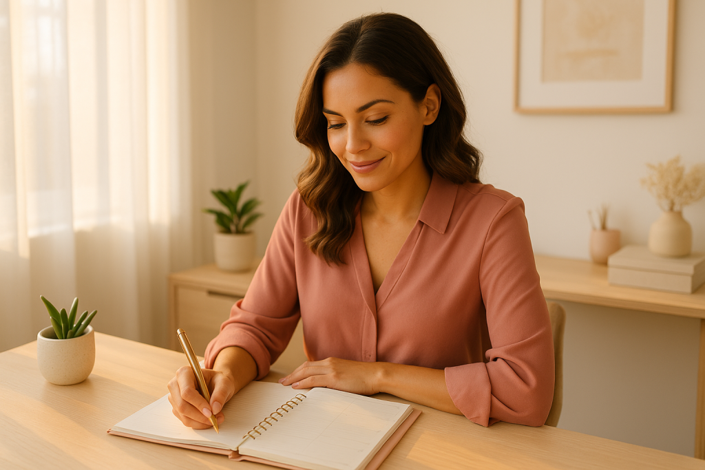 taking control of her love life